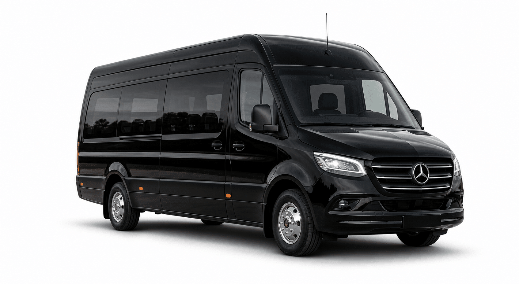 Minibus noir Grande Champagne Taxi